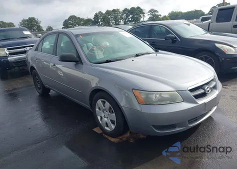 2008 Hyundai Sonata Gls V6 из США, поврежденный, VIN 5NPET46F28H379632